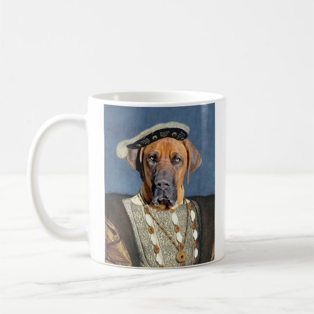 Taza De Café Ropa real Brazillian Mastiff (Izquierda)