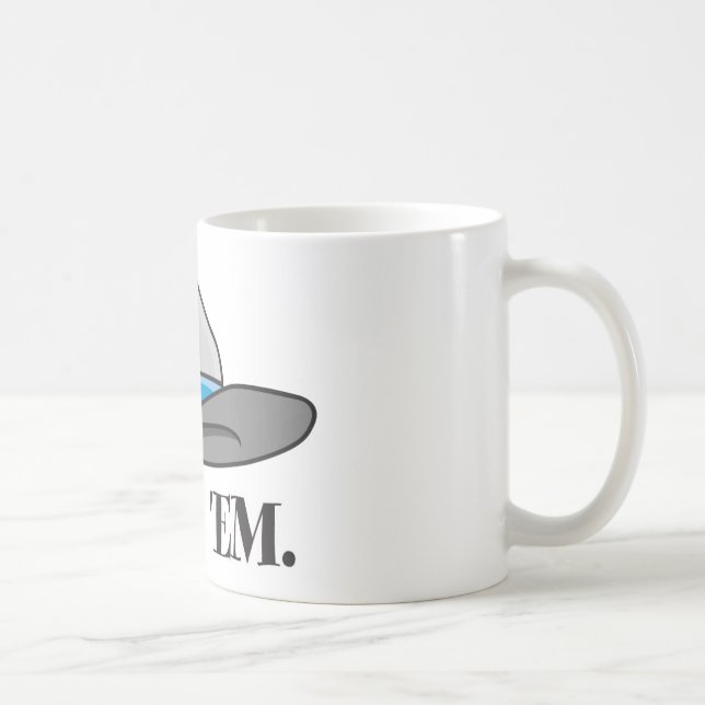 Taza De Café Rope 'em cowboy (Derecha)