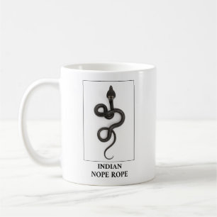 Taza De Café Rope indio - Peligro de serpiente Cobra