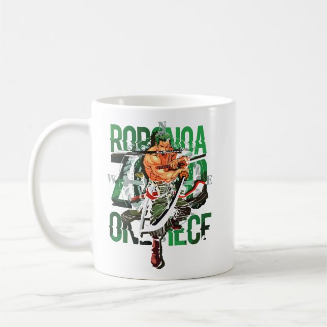 Taza De Café Roronoa Zoro One Piece (Izquierda)