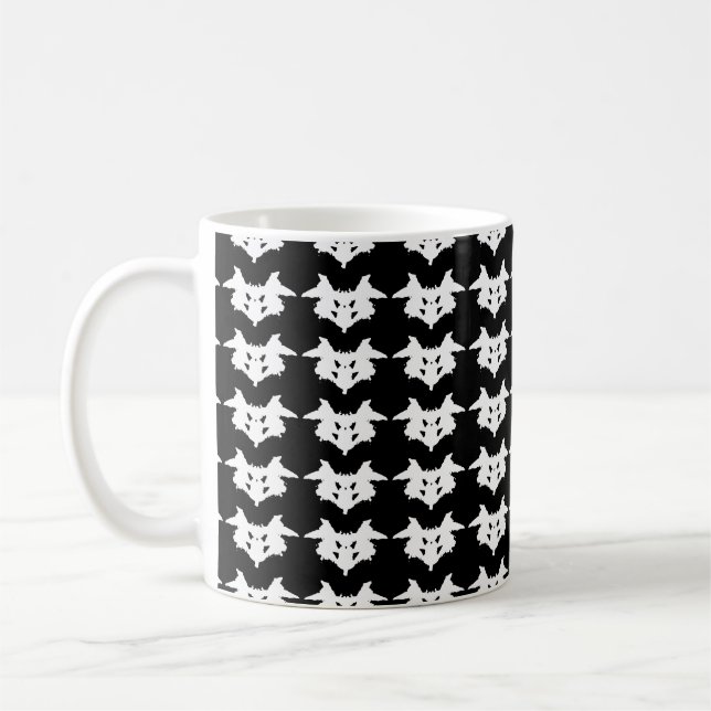 Taza De Café Rorschach Inkblot (Izquierda)