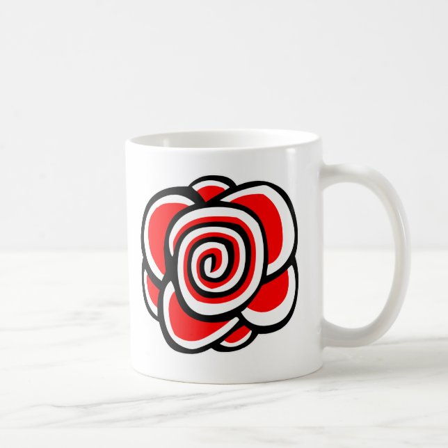 Taza De Café Rosa (Derecha)