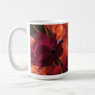 Taza de café rosa