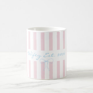 Taza De Café Rosa agua de rosas rayado