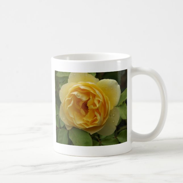 Taza De Café Rosa amarilla (Derecha)