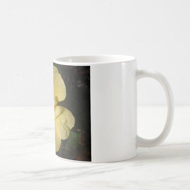 Taza De Café Rosa amarillo salvaje (Derecha)
