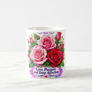 Taza De Café Rosa: Amor, Pasión y Afecto Profundo