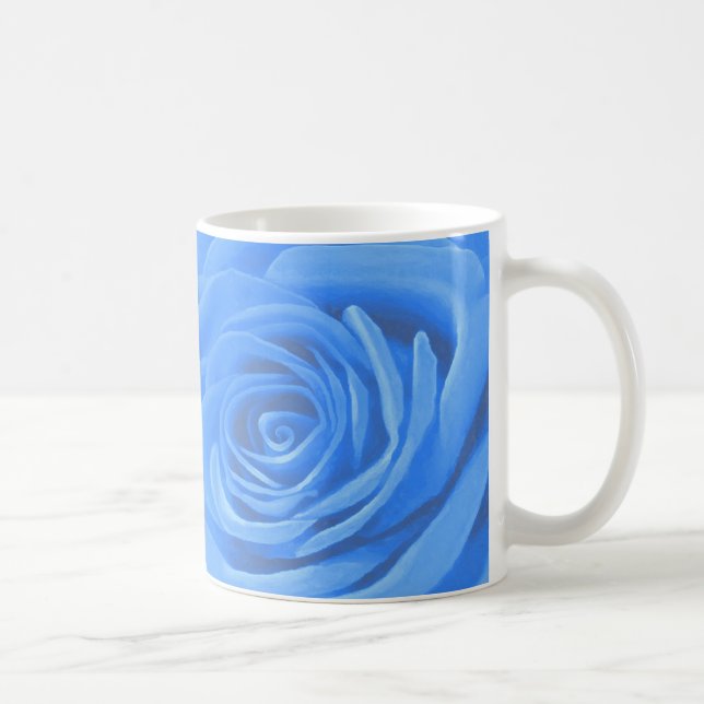 Taza De Café Rosa azul (Derecha)