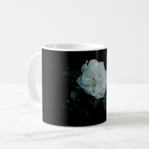 Taza De Café Rosa blanca