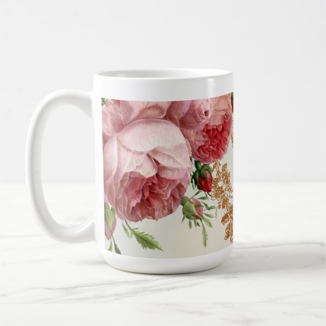 Taza De Café Rosa Blenheim - Summer Sky (Izquierda)