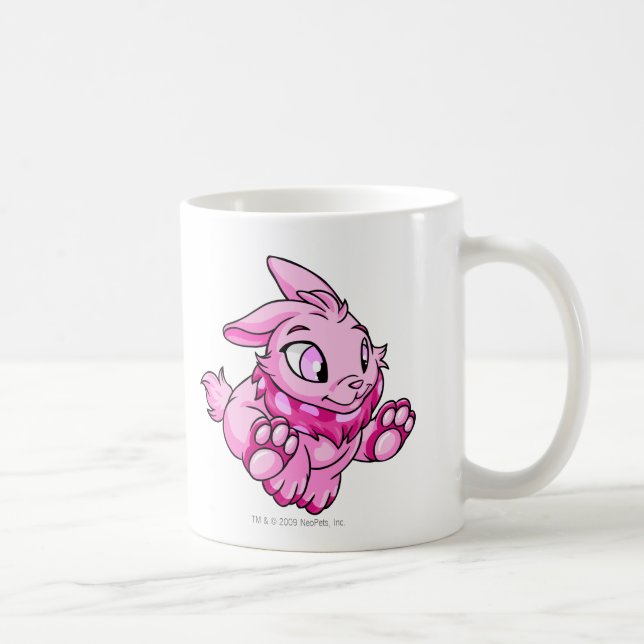 Taza De Café Rosa de Cybunny (Derecha)
