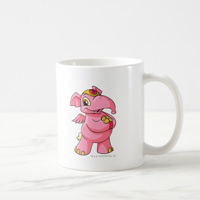 Taza De Café Rosa de Elephante (Derecha)