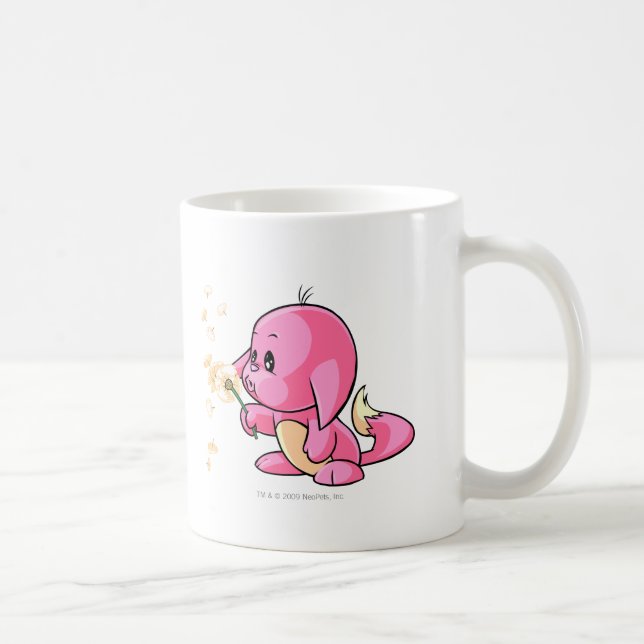 Taza De Café Rosa de Kacheek (Derecha)