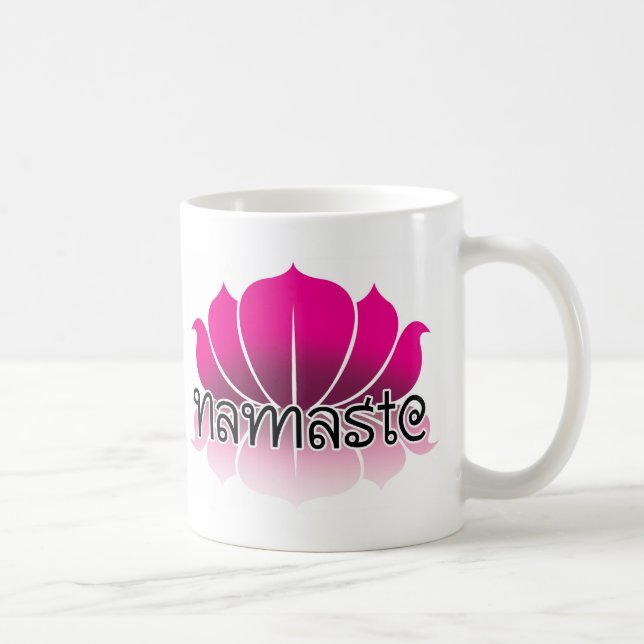 Taza De Café Rosa de Lotus (Derecha)