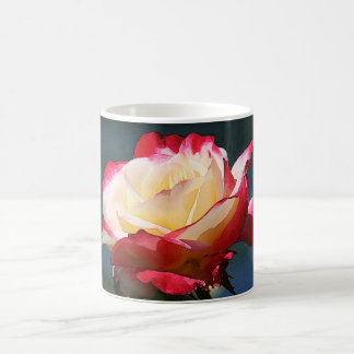 Taza De Café Rosa de té híbrido del "placer doble"