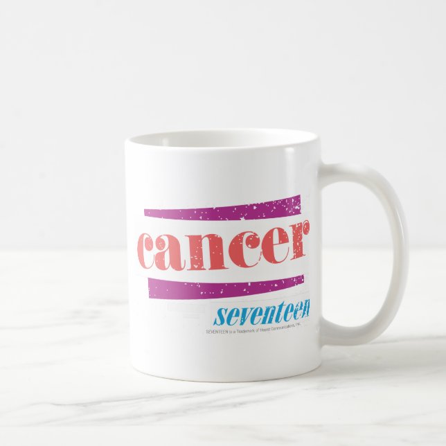 Taza De Café Rosa del cáncer (Derecha)