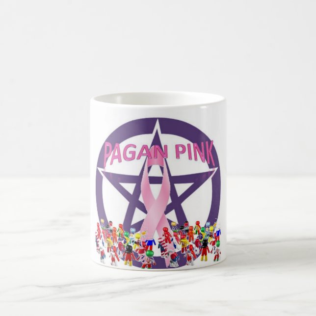Taza De Café Rosa del Pagan (Centro)