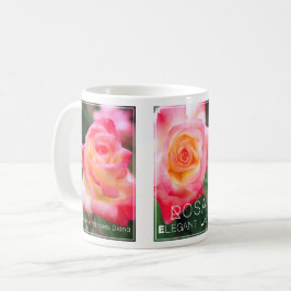 Taza De Café Rosa Elegant Lady [Classic Mug]