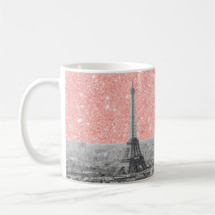Taza De Café Rosa en París