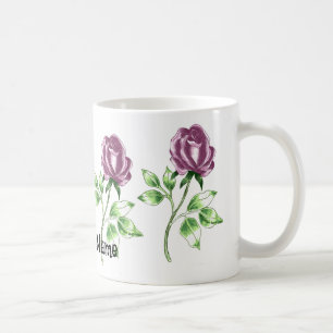 Taza De Café Rosa encantador