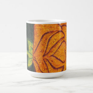 Taza De Café Rosa Garden Floral Mug