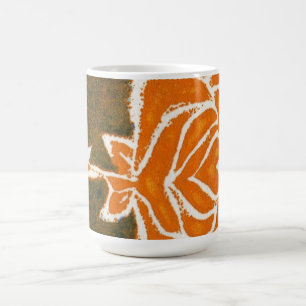 Taza De Café Rosa Garden Floral Mug