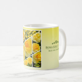 Taza De Café Rosa Gold Bunny コーヒーマグカップ