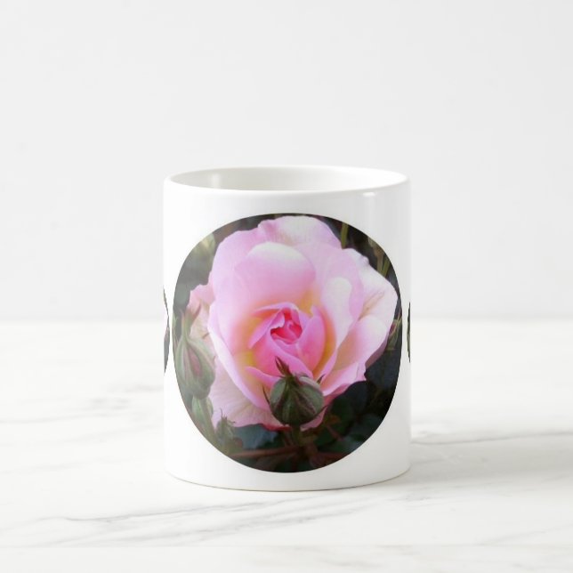 Taza De Café Rosa inglés perfecto (Centro)