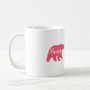 Taza De Café Rosa Mama Bear