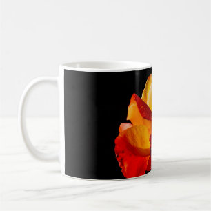 Taza De Café Rosa Naranja Peachy