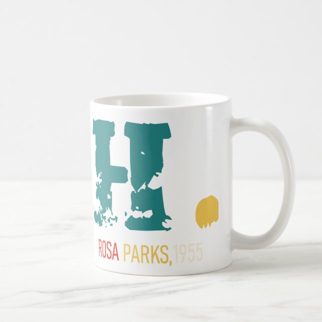 Taza De Café Rosa Parks "Nah" cita música (Derecha)