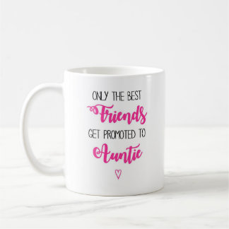 Taza De Café Rosa promovido a tía Mug