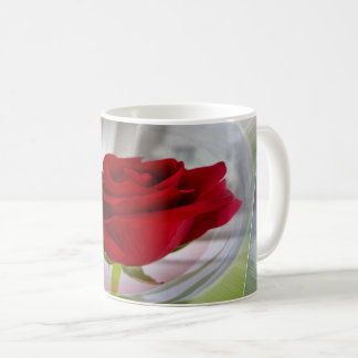 Taza De Café Rosa roja 2