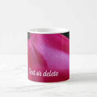 Taza De Café Rosa roja personalizada