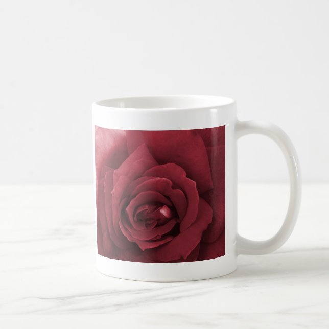 Taza De Café rosa rojo (Derecha)