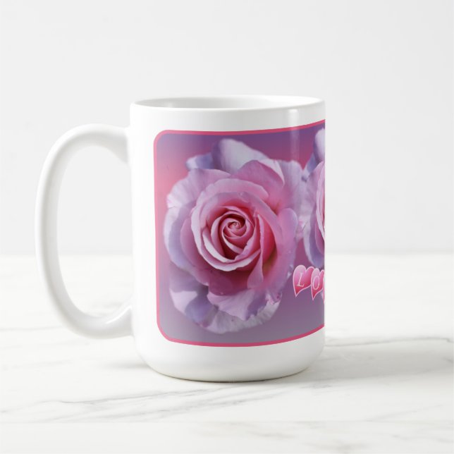 Taza De Café Rosa Rosa Rosa Rosa: Muñoz de amor (Izquierda)