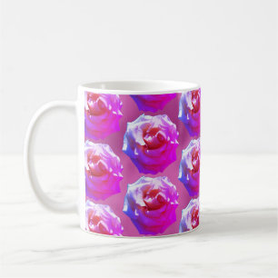 Taza De Café Rosa Rubor de Miami