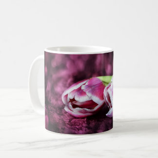 Taza De Café Rosa Tulpen