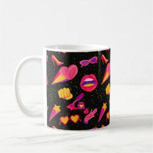 TAZA DE CAFÉ ROSA UNIVERSO