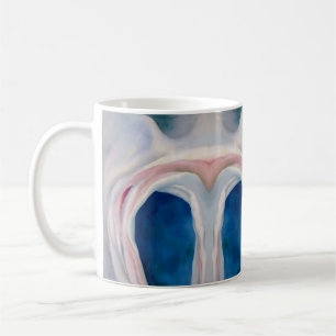 Taza De Café Rosa y azul musical por O'Keeffe
