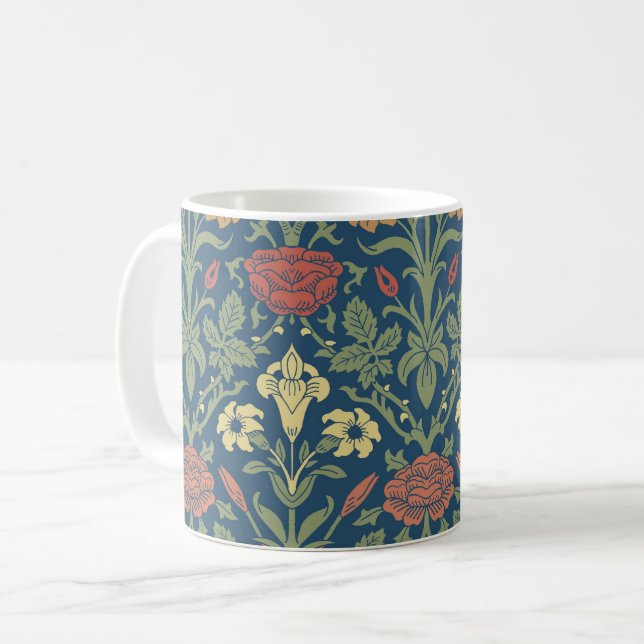 Taza De Café Rosa y Lily (Anverso izquierdo)