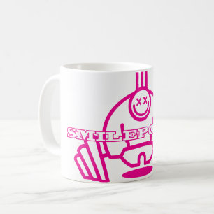 Taza De Café rosado con fuerza sonora