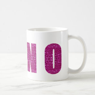 Taza De Café rosado secuenciado no