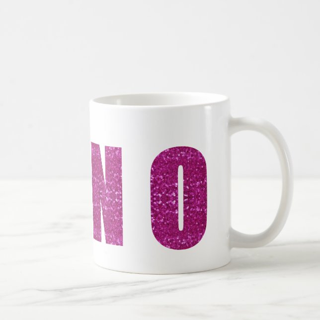 Taza De Café rosado secuenciado no (Derecha)