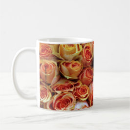 TAZA DE CAFÉ ROSAS