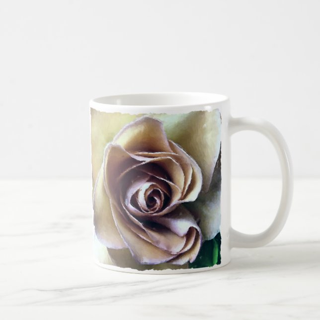 TAZA DE CAFÉ ROSAS (Derecha)
