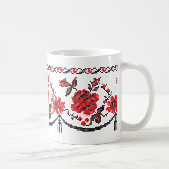 Taza De Café Rosas (Derecha)