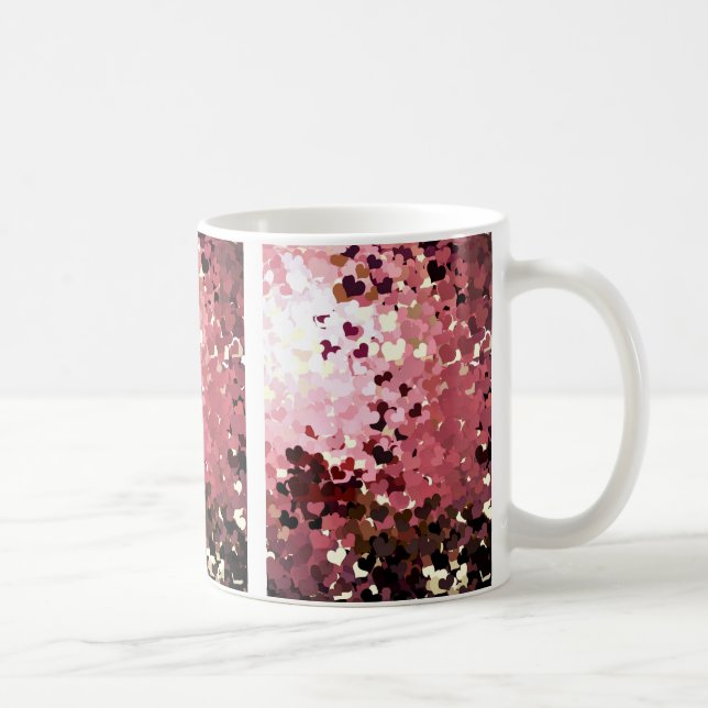 TAZA DE CAFÉ ROSAS (Derecha)
