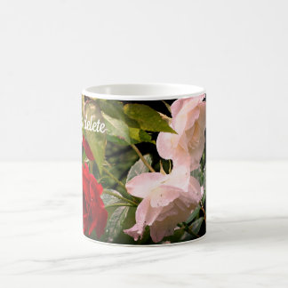 Taza De Café Rosas abandonados y personalizados