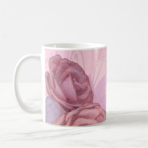 Taza De Café Rosas de cosecha, atraco